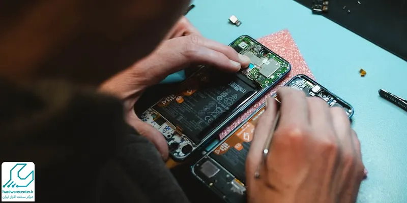 قطعات مورد بررسی در تعمیر برد موبایل